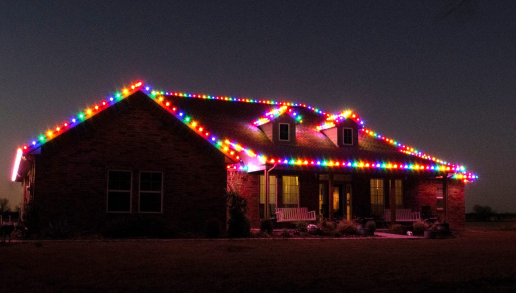 Ennis, TX Christmas Light Installation
