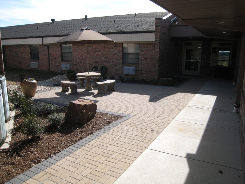 Paver Patio Waxahachie, TX Commercial Landscaping