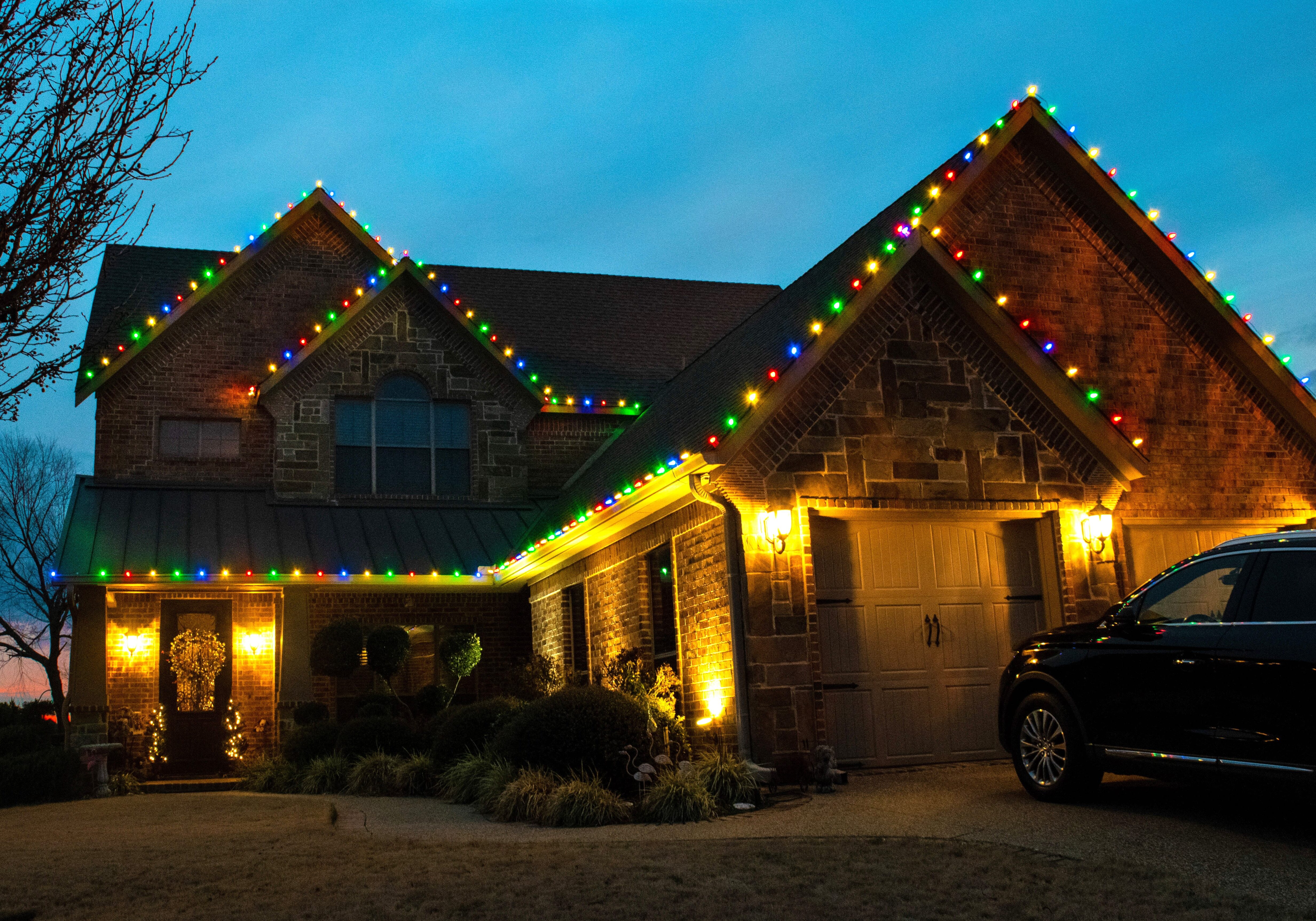 Christmas Lights - House 1